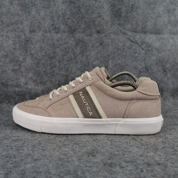 Nautica Shoes Mens 9 Sneakers Lifestyle Casual Classic Hull Trainer Low Oxford - Picture 4 of 12